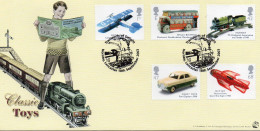 GREAT BRITAIN 2003 Transport Of Delights FDC - 2001-2010 Em. Décimales