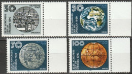 DDR 1990 MiNr.3360 - 3363 ** Postfrisch Kongress Der Intern. Astronautischen Föderation IAF ( B2807 ) - Unused Stamps