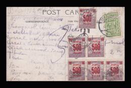 1923. Postcard From Austria, With Postage Due Stamp - Brieven En Documenten