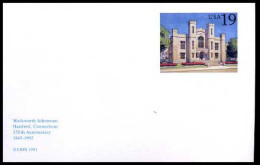 USA - Postkaart - Wadsworth Atheneum                  - 1981-00