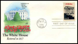 USA - FDC - Ameripex: The White House                        - 1981-1990