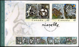 Canada - FDC - Jean-Paul Riopelle  -  07-10-2003                            - 2001-2010
