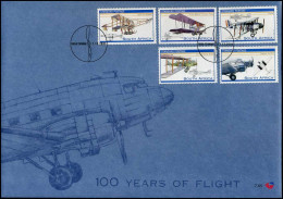 Zuid-Afrika - FDC - Vliegtuigen  -  17-12-2003                             - FDC
