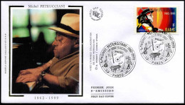 Frankrijk - FDC Op Zijde - Michel Petrucciani                          - 1990-1999