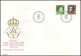 Zweden - FDC - Koning Carl Gustaf XVI - - FDC