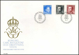 Zweden - FDC - Koning Carl Gustaf XVI - - FDC