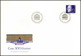 Zweden - FDC - Carl Gustaf XVI  - - FDC