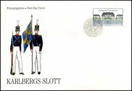 Zweden - FDC - Karlbergs Slott  - - FDC