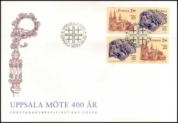 Zweden - FDC - Uppsala Möte 400  - - FDC