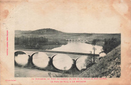 FRANCE -  La Dordogne - Vue Sur Le Pont Du Chemin De Fer Et Sa Digue De 800 Mètres - Vue Générale-Carte Postale Ancienne - Other & Unclassified