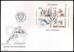 Zweden - FDC - Sport                      - FDC