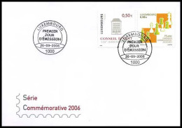Luxemburg - FDC -  Série Commémorative 2006                           - FDC