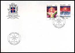 IJsland - FDC -  Kerstmis 1991                  - Christendom