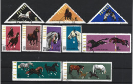 Polen 1963 Horses Y.T. 1312/1321 (0) - Used Stamps