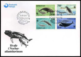 Faröer - FDC - Walvissen En Dolfijnen                      - Faroe Islands
