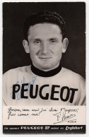 François HAMON Photo Dédicacée (autographe) Sports Coureur Cycliste Cyclisme Peugeot BP Englebert - Ciclismo