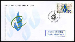 Cyprus - FDC -  Mensenrechten            - Covers & Documents