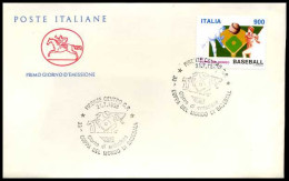 Italië - FDC -  Baseball           - FDC