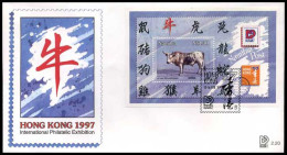 Namibië - FDC -   Hong Kong 1997 - International Philatelic Exhibition             - Namibia (1990- ...)