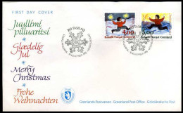 Groenland - FDC -   Kerstmis 1995              - Other & Unclassified
