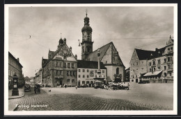 AK Freising, Marienplatz  - Freising