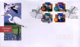 Australië  - FDC -  Wetland Birds                    - Ersttagsbelege (FDC)