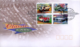 Australië  - FDC -  Australia's Classic Cars                    - Ersttagsbelege (FDC)