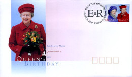 Australië  - FDC -  Queen's Birthday 1999                    - Ersttagsbelege (FDC)
