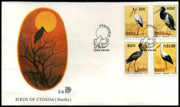 Namibië - FDC - Birds Of Etosha           - Namibie (1990- ...)