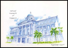 Singapore - Maximumkaart - Supreme Court         - Singapour (1959-...)