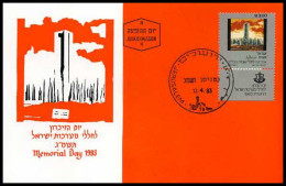 Israël - Maximumkaart - Memorial Day 1983               - Cartes-maximum