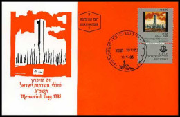 Israël - Maximumkaart - Memorial Day 1983               - Tarjetas – Máxima