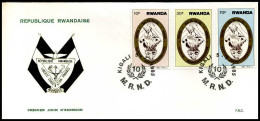 Rwanda - FDC - 10eme Anniversaire M.R.N.D.               - 1980-1989