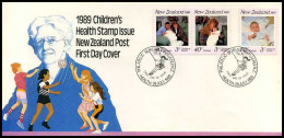 Nieuw-Zeeland - FDC -  1989 Children's Health Stamp Issue            - FDC