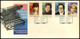 Nieuw-Zeeland - FDC -  1989 Author's Issue            - FDC