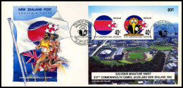 Nieuw-Zeeland - FDC -  1990 Commonwealth Games            - FDC