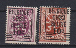 Belgique: COB N° 333/34 **, MNH, Neuf(s). TTB !!! - Unused Stamps