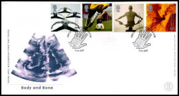 Groot-Brittannië - FDC - Body And Bone              - 1991-00 Ediciones Decimales