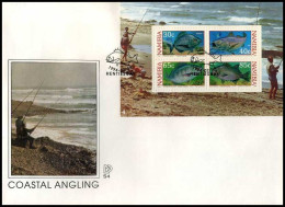 Namibië - FDC - Coastal Angling                          - Namibie (1990- ...)