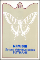 Namibië - Herdenkingskaart - Vlinders                     - Namibia (1990- ...)