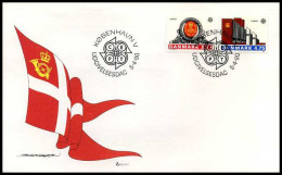 Denemarken - FDC - Europa 1990                   - 1990