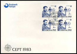 Faroër - FDC - Europa 1983                       - 1983