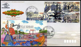 Indonesië - FDC -  Indonesian Folktales ""Legend Of Southern Sea Princess""          - Indonésie