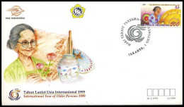 Indonesië - FDC -  International Year Of Older Persons 1999                - Indonesia
