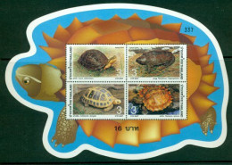 THAILAND 2004 Mi BL 177** Turtles [B810] - Tortues