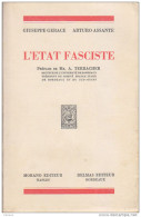 C1 Gerace Assante L ETAT FASCISTE 1935 Italie BORDEAUX Port Inclus France - 1901-1940