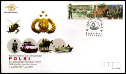 Indonesië - FDC - Indonesian National Police                     - Indonesia
