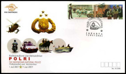 Indonesië - FDC - Indonesian National Police                     - Indonesien