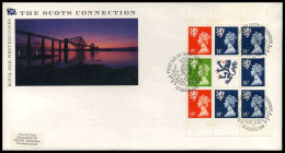 Groot-Brittanië - FDC -  The Scots Connection                    - 1981-1990 Decimale Uitgaven