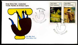 Cyprus - FDC -  Kunst                               - Storia Postale